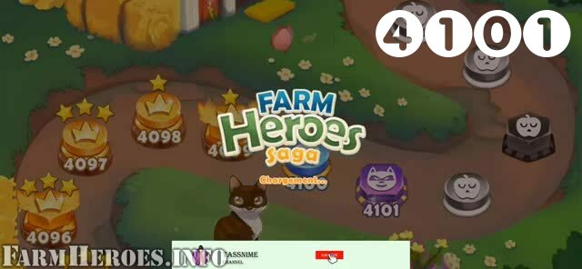 Farm Heroes Saga : Level 4101 – Videos, Cheats, Tips and Tricks