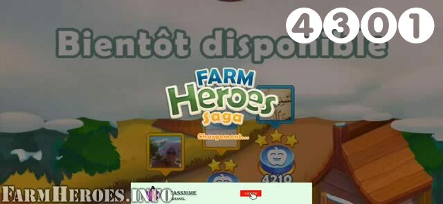 Farm Heroes Saga : Level 4301 – Videos, Cheats, Tips and Tricks