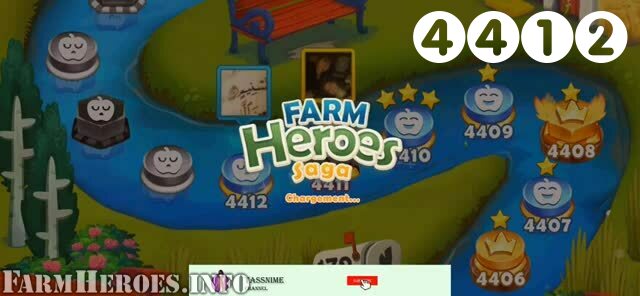 Farm Heroes Saga : Level 4412 – Videos, Cheats, Tips and Tricks