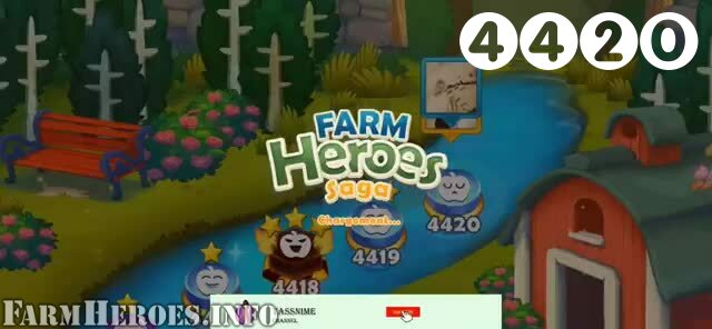 Farm Heroes Saga : Level 4420 – Videos, Cheats, Tips and Tricks