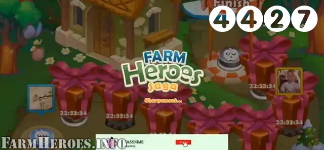Farm Heroes Saga : Level 4427 – Videos, Cheats, Tips and Tricks