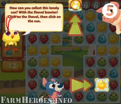 Farm Heroes Saga : Level 5 – Videos, Cheats, Tips and Tricks